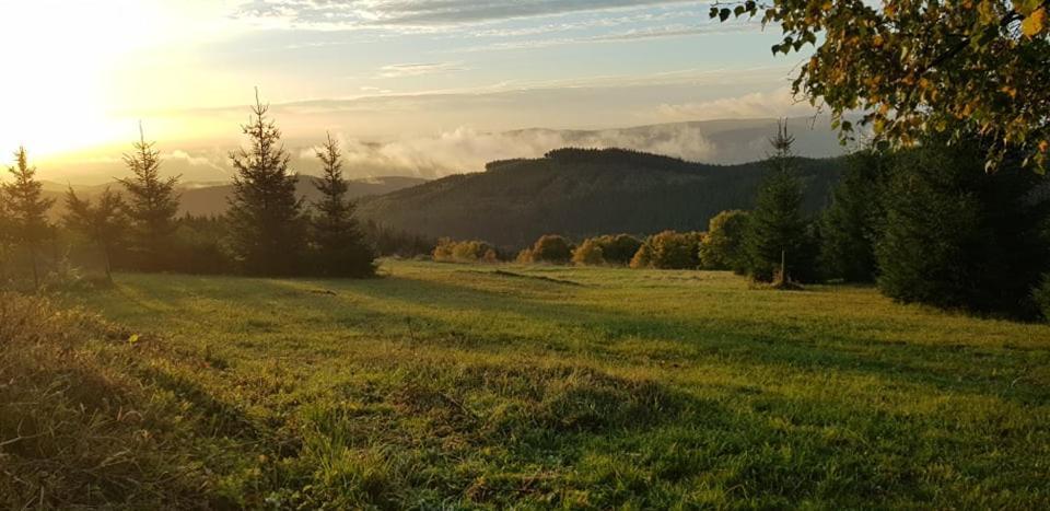 Ferienhaus Jeleni Drevenice S Vlastni Virivkou Horni Halze